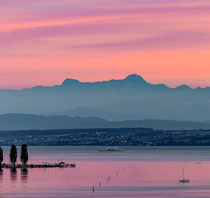 Sunset at Lake Constance